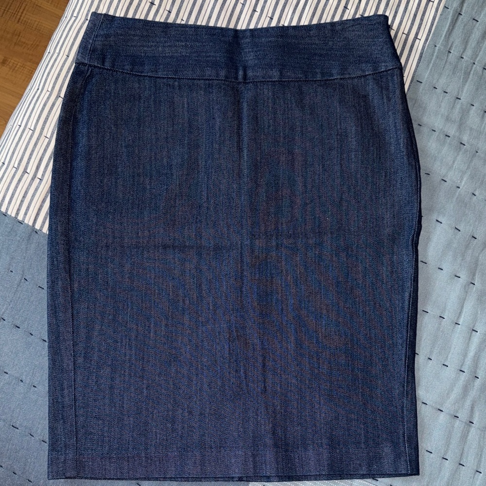 Tommy Hilfiger Dark Blue Pencil Skirt